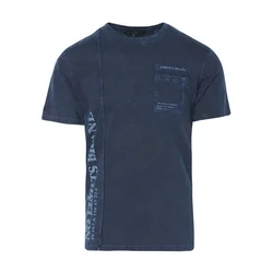 KOROSHI Majica marine/moder denim