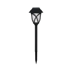 LED solarna svetiljka LAWN LED/1,2V 100 mAh 3000K 44 cm IP44 crna