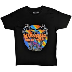 Nirvana Majica Come As You Are Unisex Black M