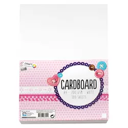 Ustvarjalen karton Craft Sensations A4 White - 100 listov
