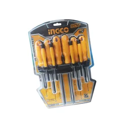Odvijači set 10kom 6+4 precizna - HKSD1058 INGCO