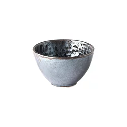 Črno-siva keramična skleda MIJ Pearl, o 13 cm