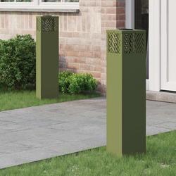 Solarna LED svjetlost za stazu 2 pcs Topla bijela