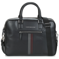 Tommy Hilfiger Torba za dokumente BUSINESS LEATHER SLIM COMP BAG Črna