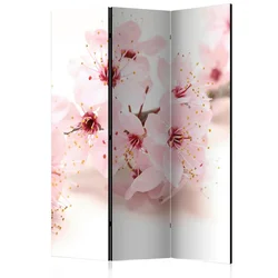 artgeist Paravan Cherry Blossom, 3-Delni, Enostranski