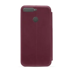 Maska za telefon ROYAL FLIP COVER za Huawei Y6 (2018), Bordo