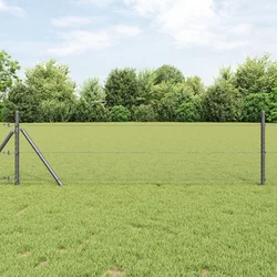 Heksagonalna ograda Siva 0.5 x 100 m Čelik