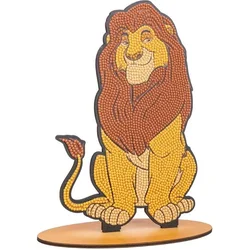 CRYSTAL ART Diamantna slika XL Levji kralj: Mufasa