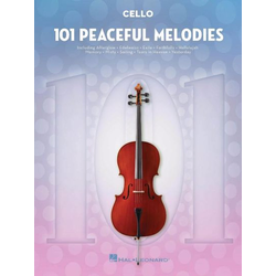 101 PEACEFUL MELODIES CELLO