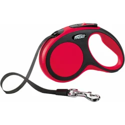 Flexi New Comfort Tape Povodac za pse, M, 5m, Crveni
