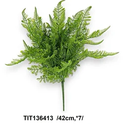 Lilum veštačka paprat 35 cm, 19 listova TIT136413