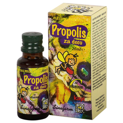 SINEFARM Propolis kapi za decu sa C vitaminom 20 ml