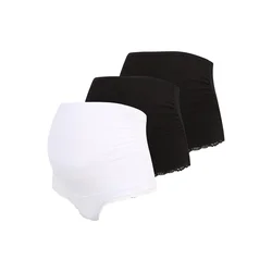 Lindex Maternity Spodnje hlačke črna/bela