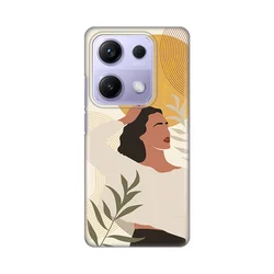 Silikonska maska za Xiaomi Redmi Note 14s Print Skin Boho Girl