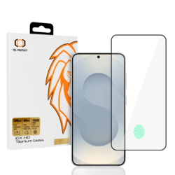 Kaljeno staklo Tel Protect 10X HD Titanium za Samsung Galaxy S25 Plus (s otključavanjem otiskom prsta)