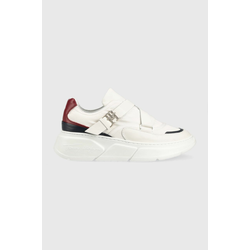 Tenisice Tommy Hilfiger LUX HRDWARE SNEAKER boja: bijela, FW0FW07110