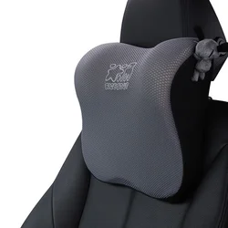 Icaroom Jastuk za vrat za auto T-662MS, Sivi