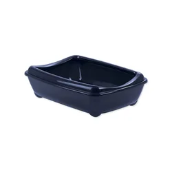 Moderna Toalet za mačke sa ramom Arist-O-Tray + Rim Jumbo, Plavi