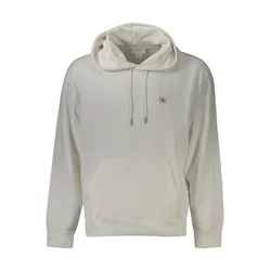 CALVIN KLEIN MEN'S ZIP-UP SWEATSHIRT WHITE