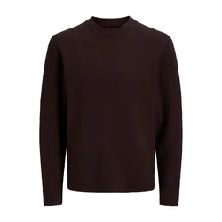 Jack & Jones Junior Pulover JPRBLAWESLEY temno rjava