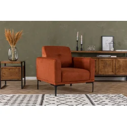 Atelier del Sofa Fotelja Mustang 86x88x88cm Narandžasta