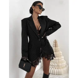 SPARKLING LACE blazer