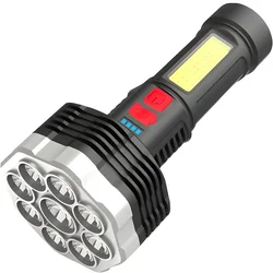 PowerBeam LED svjetiljka s USB punjenjem - Crna KP39090