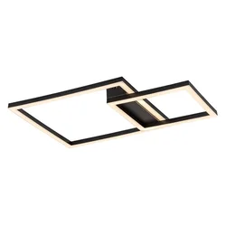 Rabalux Plafonjera Heleth, LED, 24W, 3000K, 48x33cm, Crna