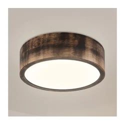 Brilagi - LED plafonsko svetlo CARVALHO SMOKEY LED/20W/230V hrast, prečnik 27,5 cm