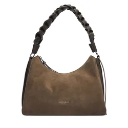 Coccinelle Ročna torba P6P Boheme Suede Bimaterial E1 P6P 13 03 01 Khaki