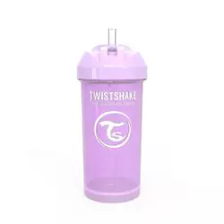 Twistshake bočica sa slamkom 360ml (12+m) Pastel Purple
