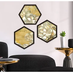 Wallity Uokvirena slika 6GEN187459722, 35x35 cm, 3 dijela