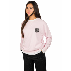 Santa Cruz Cali Poppy Crew Sweater lilac snow