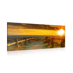 Slika fascinanten sončni zahod - 120x60