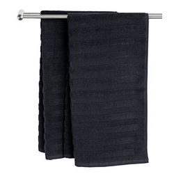 Peškir TORSBY 65x130 crna