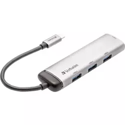 VERBATIM USB-C MULTIPORT HUB (4xUSB 3.2 GEN.1)
