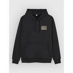 Quiksilver Liquid moški pulover s kapuco black