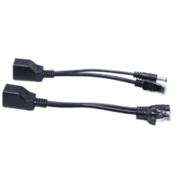 POE Spliter kabl POE-INJ-SPLIT 12V (RJ45 Input) , 1Pair (POE Splitter+POE Injektor)