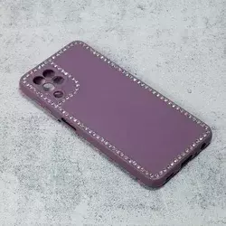 TELEMPIRE Maska za Samsung A225F Galaxy A22 4G Frame Cirkon ljubičasta