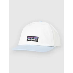 Patagonia P-6 Label Trad Kapa s šiltom birch white w/fleck blue