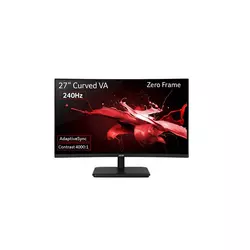 Monitor ACER ED270Xbiipx gaming, ukrivljen (1500R), 68,58 cm (27), VA FHD, 240Hz, 1ms