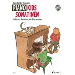 Piano Kids Sonatinen, m. Audio-CD