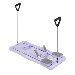 REBEL ACTIVE Kućni set za pilates - višefunkcionalna fitnes sprava 9 u 1 ljubičasta boja RBA-3069-PU