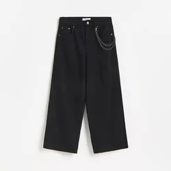 Reserved - Pantalone širokih nogavica sa lancem