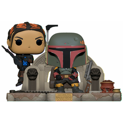 Funko POP Moment: SW The Mandalorian S7 - Boba Fett & Fennec Shand