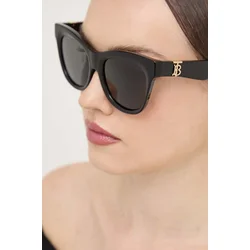 Sončna očala Burberry ženska, črna barva, 0BE4418