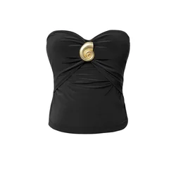Trendyol Milla Ženska bluza Tprss25Bz00032, Crna