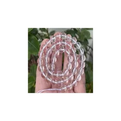 Poludragi kamen kugla 10 mm kristal niska