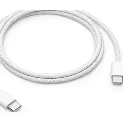 iPhone podatkovni kabel USB-C/USB-C pleten bel OEM (Bulk)