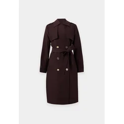 MICHAEL Michael Kors Prehoden plašč DRAPEY temno rjava